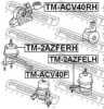 TOYOT 1236128221 Engine Mounting